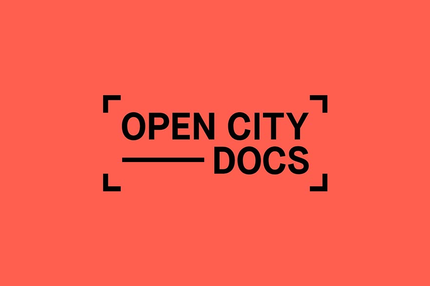 Open City Documentary Festival identity design logo