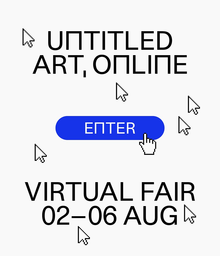 Untitled Art Fair virtual show graphic